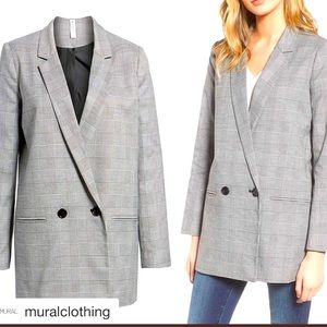 Mural Oversized Blazer
